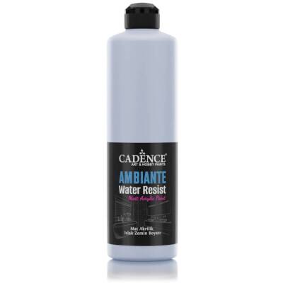 Cadence Ambiante Suya Dayanıklı Islak Zemin Boyası 500 ml AW-08 ARDUVAZ GRİ + 20 gr Katalizör - 1