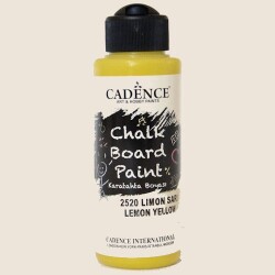 Cadence Chalkboard Paint Karatahta Boyası 120 ml. 2520 Limon Sarı - 1