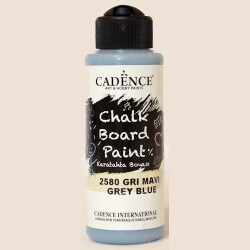 Cadence Chalkboard Paint Karatahta Boyası 120 ml. 2580 Gri Mavi - 1