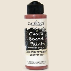 Cadence Chalkboard Paint Karatahta Boyası 120 ml. 2610 Country Kırmızı - 1