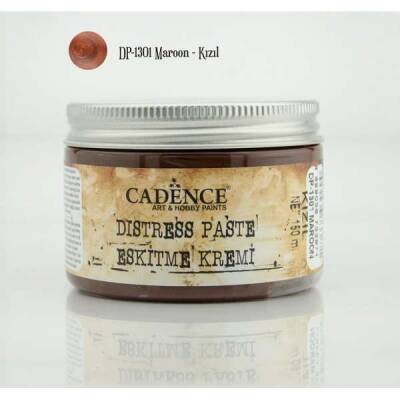 Cadence Distress Paste Eskitme Kremi 150 ml. 1301 KIZIL - 1