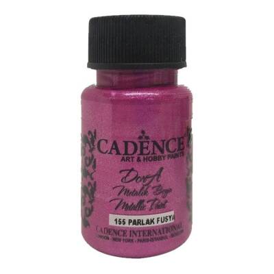 Cadence Dora Metalik Boya 50 ml. 155 Parlak Fuşya - 1