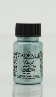 Cadence Dora Metalik Boya 50 ml. 163 Yeşim Taşı - 1