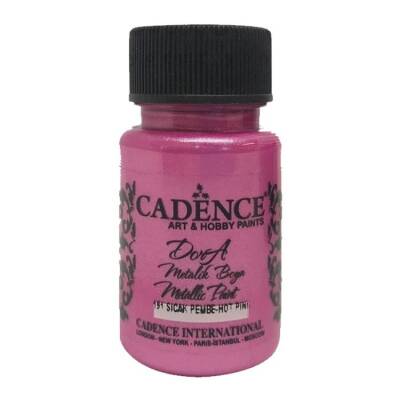 Cadence Dora Metalik Boya 50 ml. 191 Sıcak Pembe - 1