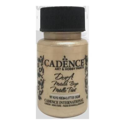 Cadence Dora Metalik Boya 50 ml. 197 Koyu Krem - 1