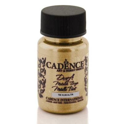 Cadence Dora Metalik Boya 50 ml. 198 Kum Altın - 1