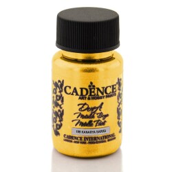 Cadence Dora Metalik Boya 50 ml. 199 Kanarya Sarısı - 1