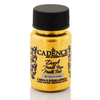 Cadence Dora Metalik Boya 50 ml. 199 Kanarya Sarısı - 1