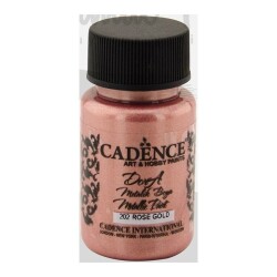 Cadence Dora Metalik Boya 50 ml. 202 Rose Gold - 1