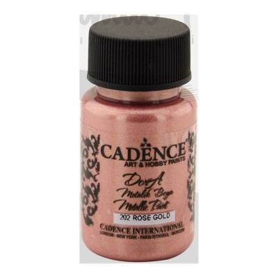 Cadence Dora Metalik Boya 50 ml. 202 Rose Gold - 1