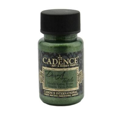 Cadence Dora Textile Metalik Kumaş Boyası 50 ml. 1135 YEŞİL - 1