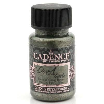 Cadence Dora Textile Metalik Kumaş Boyası 50 ml. 1138 ANTRASİT - 1