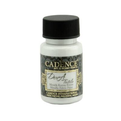 Cadence Dora Textile Metalik Kumaş Boyası 50 ml. 1152 İNCİ - 1