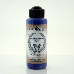 Cadence Eskitme Boyası 120 ml. 308 Dark Blue (Lacivert) - 1