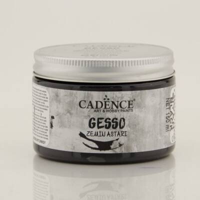 Cadence Gesso Zemin Astarı 150 ml. Siyah - 1