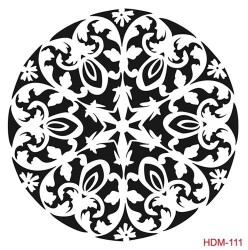 Cadence Home Decor Midi Stencil Boyama Şablonu 25x25 cm. HDM-111 - 1