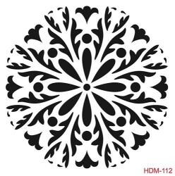 Cadence Home Decor Midi Stencil Boyama Şablonu 25x25 cm. HDM-112 - 1