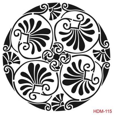 Cadence Home Decor Midi Stencil Boyama Şablonu 25x25 cm. HDM-115 - 1