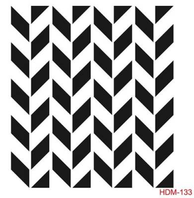 Cadence Home Decor Midi Stencil Boyama Şablonu 25x25 cm. HDM-133 - 1