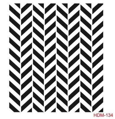 Cadence Home Decor Midi Stencil Boyama Şablonu 25x25 cm. HDM-134 - 1