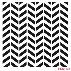 Cadence Home Decor Midi Stencil Boyama Şablonu 25x25 cm. HDM-135 - 1