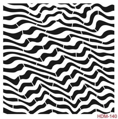 Cadence Home Decor Midi Stencil Boyama Şablonu 25x25 cm. HDM-140 - 1