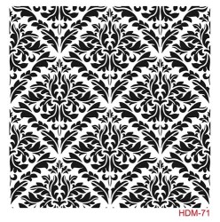 Cadence Home Decor Midi Stencil Boyama Şablonu 25x25 cm. HDM-71 - 1