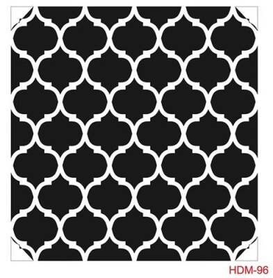 Cadence Home Decor Midi Stencil Boyama Şablonu 25x25 cm. HDM-96 - 1