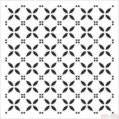 Cadence Home Decor Stencil Boyama Şablonu 45x45 cm. HD-150 - 1