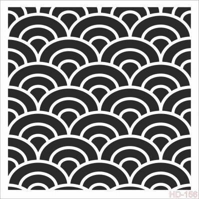 Cadence Home Decor Stencil Boyama Şablonu 45x45 cm. HD-156 - 1