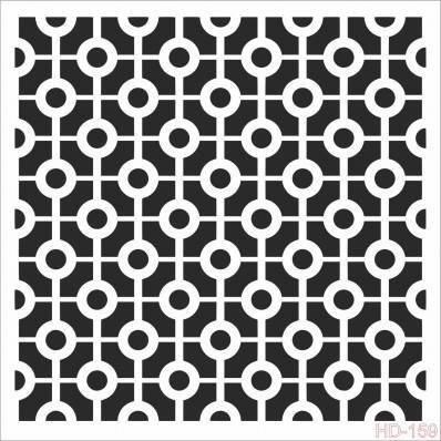 Cadence Home Decor Stencil Boyama Şablonu 45x45 cm. HD-159 - 1