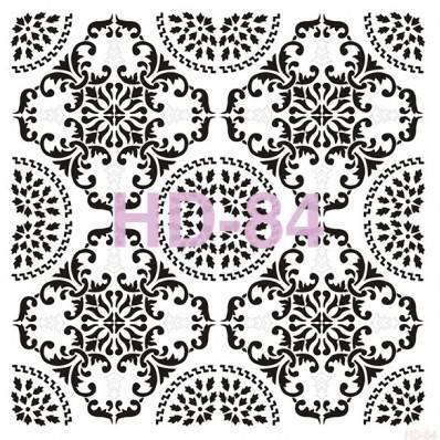 Cadence Home Decor Stencil Boyama Şablonu 45x45 cm. HD-84 - 1