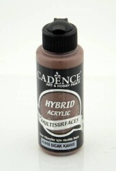 Cadence Hybrid Multisurface Akrilik Boya 120 ml. H-016 SICAK KAHVE - 1