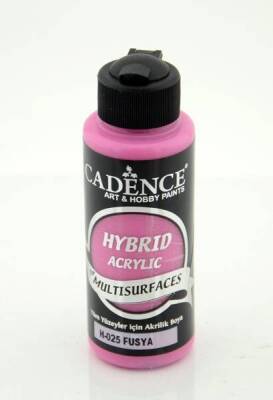 Cadence Hybrid Multisurface Akrilik Boya 120 ml. H-025 FUŞYA - 1