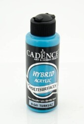 Cadence Hybrid Multisurface Akrilik Boya 120 ml. H-041 TURKUAZ - 1