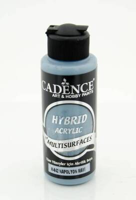 Cadence Hybrid Multisurface Akrilik Boya 120 ml. H-042 NAPOLYON MAVİ - 1