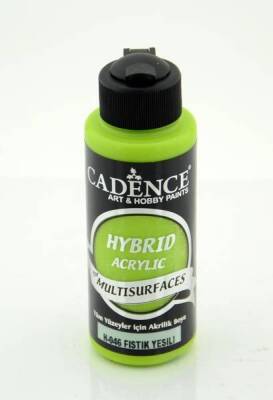 Cadence Hybrid Multisurface Akrilik Boya 120 ml. H-046 FISTIK YEŞİLİ - 1