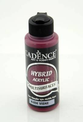 Cadence Hybrid Multisurface Akrilik Boya 120 ml. H-056 VİŞNE - 1