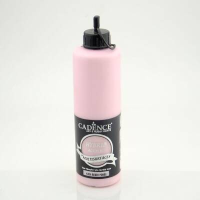 Cadence Hybrid Multisurface Akrilik Boya 500 ml. H-024 BEBEK PEMBE - 1