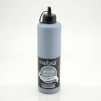 Cadence Hybrid Multisurface Akrilik Boya 500 ml. H-058 KOYU ARDUVAZ GRİ - 1