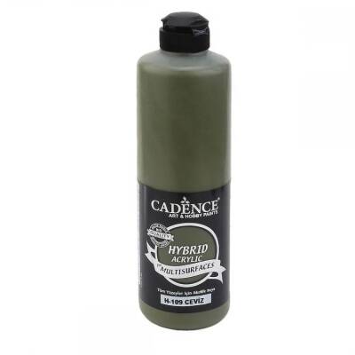 Cadence Hybrid Multisurface Akrilik Boya 500 ml. H-109 Ceviz - 1