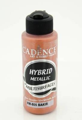 Cadence Hybrid Multisurface Metalik Boya 120 ml. HM-805 BAKIR - 1