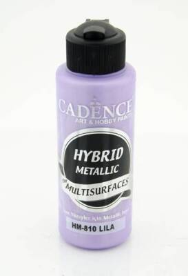 Cadence Hybrid Multisurface Metalik Boya 120 ml. HM-810 LİLA - 1
