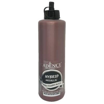 Cadence Hybrid Multisurface Metalik Boya 500 ml. HM-815 ANTİK KOYU BAKIR - 1