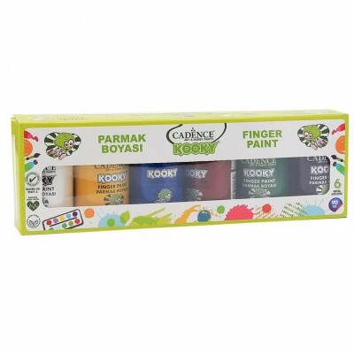 Cadence Kooky Parmak Boyası 6 Renk x 20 ml. - 1