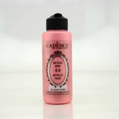 Cadence Metalik Boya 120 ml. 207 Şeker Pembe - 1