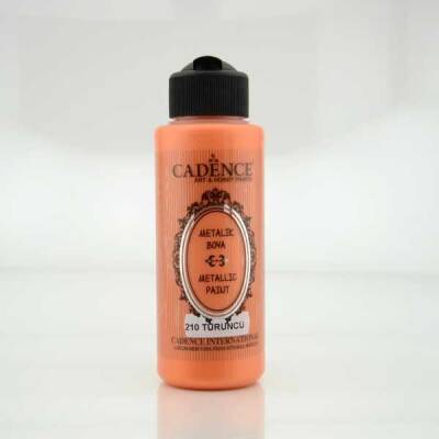 Cadence Metalik Boya 120 ml. 210 Turuncu - 1