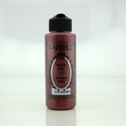 Cadence Metalik Boya 120 ml. 236 Bordo - 1