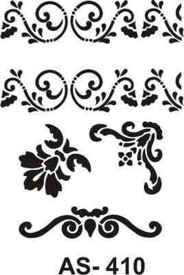 Cadence New Stencil Collection A4 AS-410 - 1