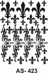 Cadence New Stencil Collection A4 AS-423 - 1